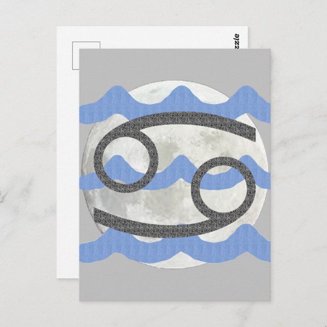 Carte Postale Cancer (Devant / Derrière)