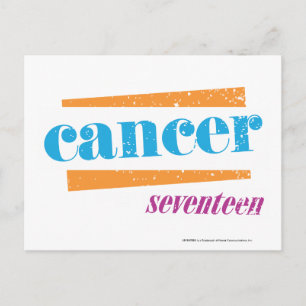 Carte Postale Cancer Aqua