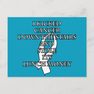 Carte Postale Cancer Bully (Ruban blanc)