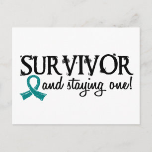 Carte Postale Cancer de l'ovaire Survivant 18