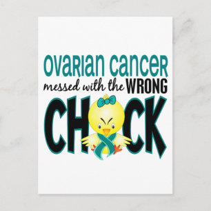 Carte Postale Cancer De L'Ovarien Malmené Par Le Mauvais Pouce