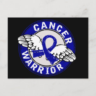 Carte Postale Cancer du côlon 14C du guerrier