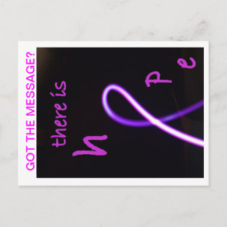 Carte postale CANCER DU SEIN