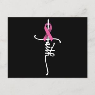 Carte Postale Cancer du sein Foi Cancer du sein Soutien à la sen