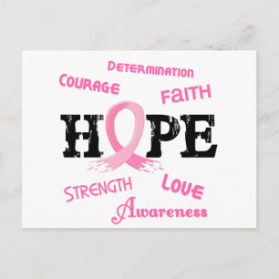 Carte Postale Cancer du sein HOPE 7.1