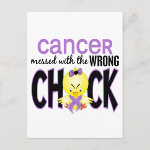 Carte Postale Cancer Mis Au Courant Avec Le Mauvais Poussin
