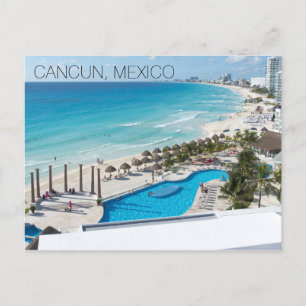 Carte Postale Cancun Beach Resort Mexico Vacances