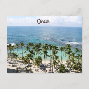 Carte postale Cancun Caribbean Ocean Vacances