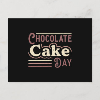 Carte Postale Candy Sweet Chocolate Jour Gâteau Idée cadeau de c