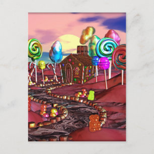Carte Postale Candyland