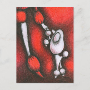 Carte Postale caniche