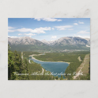 Carte Postale Canmore, Alberta le meilleur endroit sur Ea...