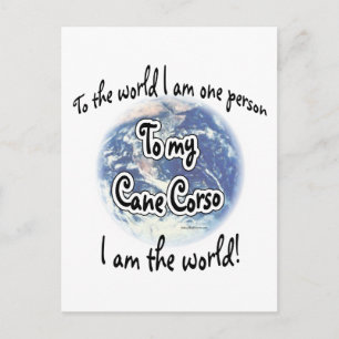 Carte Postale Canne Corso World 2