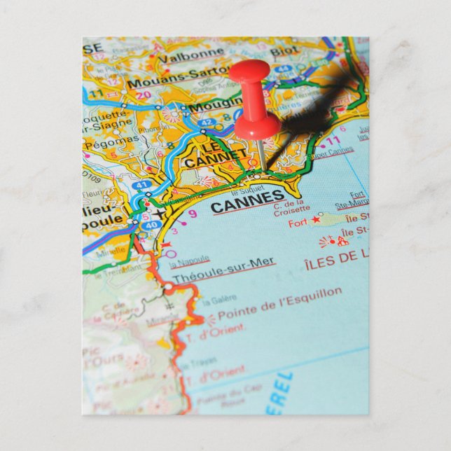 Carte Postale Cannes, France (Devant)