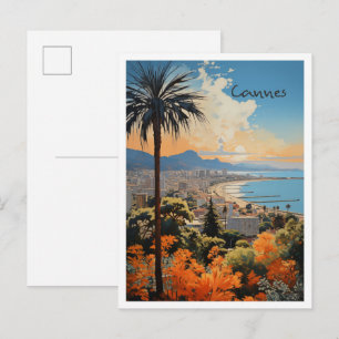 Carte Postale Cannes France Voyage Esthétique