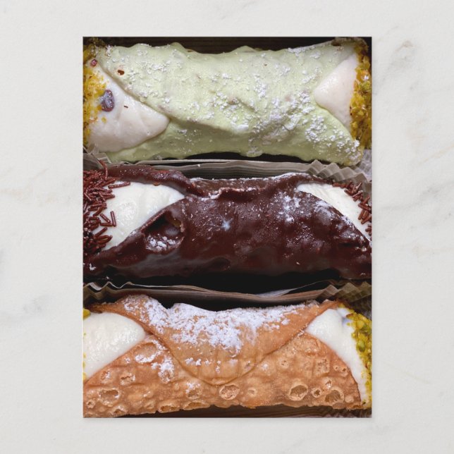 Carte Postale Cannolis Still Life Fine Art Photograph (Devant)