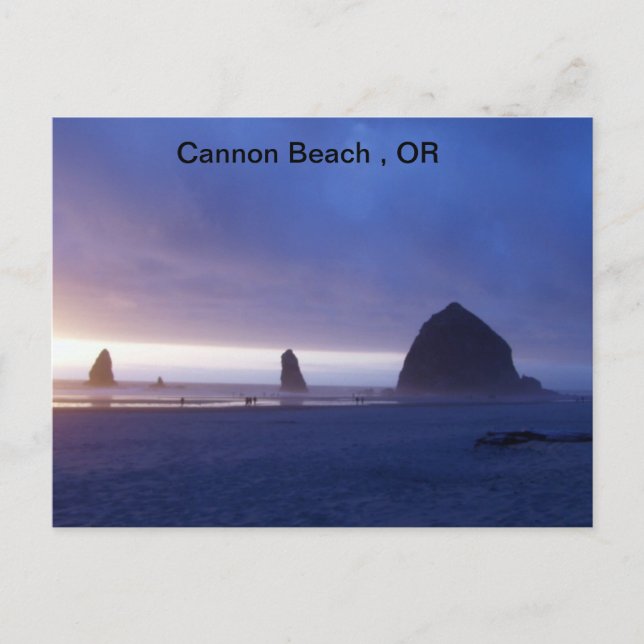 Carte Postale Cannon Beach, OU (Devant)