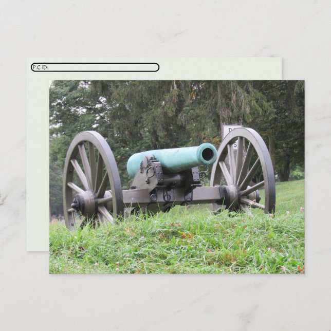 Carte postale Canon (Devant / Derrière)