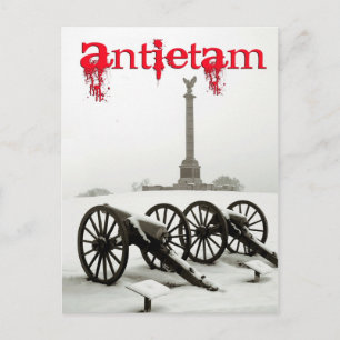 Carte Postale Canons au champ de bataille national Antietam, MA