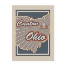 Carte postale Canton, Ohio - Carte postale Voyage 