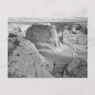 Carte Postale Canyon Ansel Adams noir et blanc Photographie