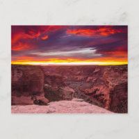 Canyon de Chelly, coucher de soleil, Arizona