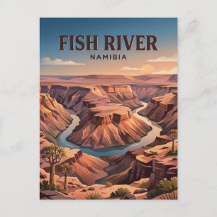 Carte Postale Canyon de la rivière Fish, Ai-Ais, ǁKaras