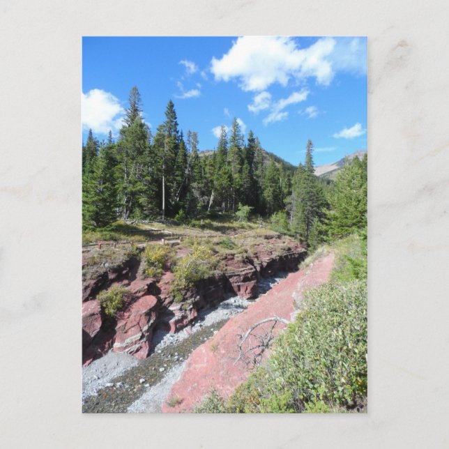 Carte Postale Canyon de Red Rock - Parc national des Lacs-Watert (Devant)