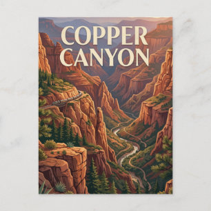 Carte Postale Canyon du Cuivre