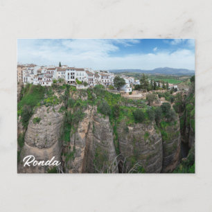 Carte Postale Canyon en Ronda Andalousie, Espagne