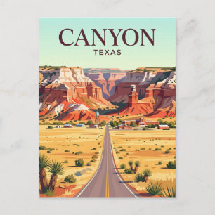 Carte Postale Canyon États-Unis