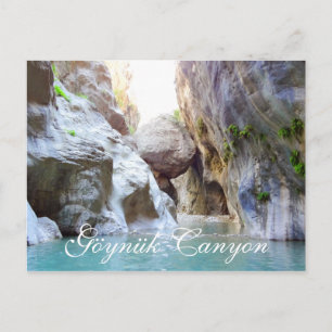 Carte Postale Canyon Göynük, Kemer, Antalya, Turquie