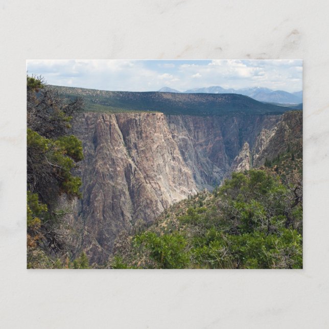 Carte Postale Canyon noir de la Gunnison (Devant)