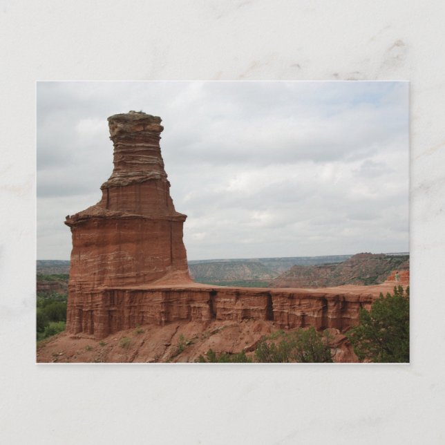 Carte Postale Canyon Palo Duro (Devant)