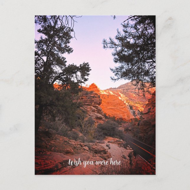 Carte Postale Canyon Trail Zion National Park, Utah Wish (Devant)