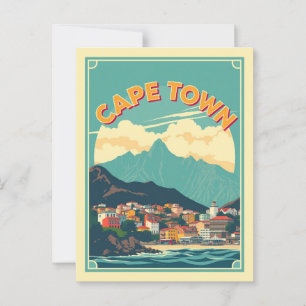 Carte Postale Cap, Afrique du Sud Motifs culturels Voyage