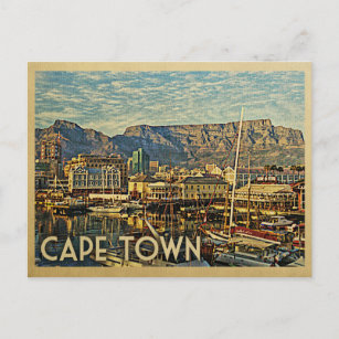 Carte postale Cap Afrique du Sud Vintage voyage