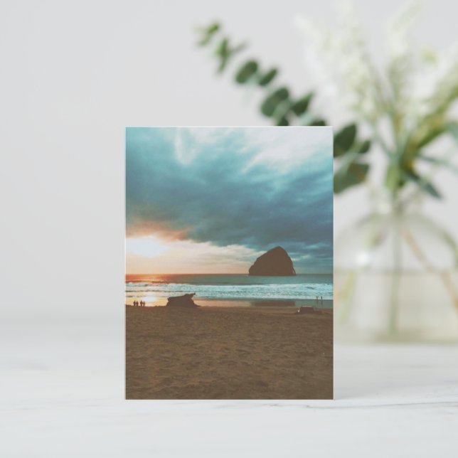 Carte Postale Cap Kiwanda - Ville Pacifique - OU (Debout devant)