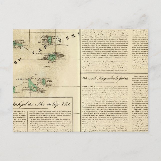 Carte Postale Cap-Vert Afrique (Devant)