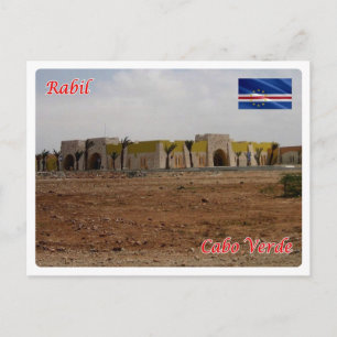 Carte Postale Cap-Vert - Rabil - Aéroport -
