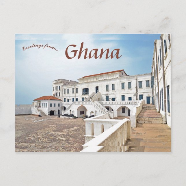 Carte Postale Cape Coast Castle Ghana (Devant)