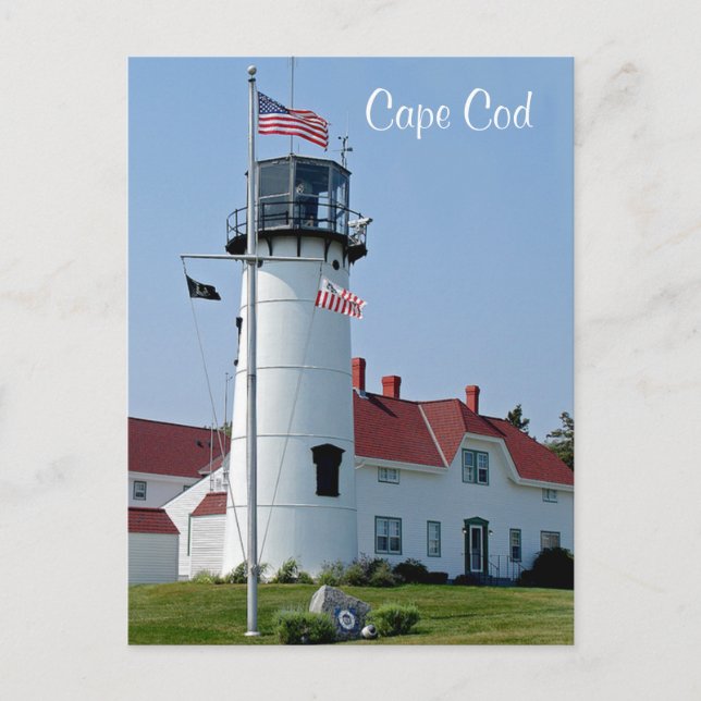 Carte postale Cape Cod Mass Chatham Lighthouse (Devant)