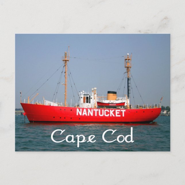 Carte Postale Cape Cod Nantucket, Massachusetts (Devant)