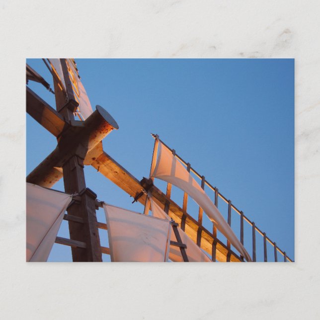 Carte Postale Cape Cod Windmill at Sunset (Devant)