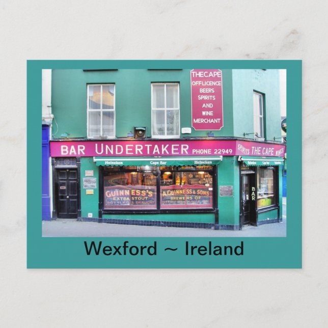 Carte postale Cape Irish Pub (Devant)
