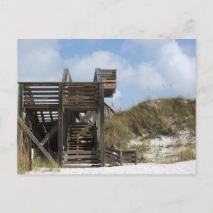 Carte Postale Cape San Blas Floride Dunewalk du côté de la plage
