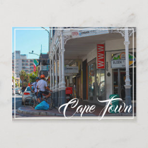 Carte Postale Cape Town Cityscape Street Afrique du Sud