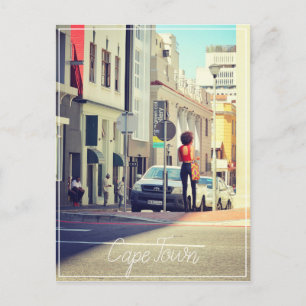 Carte Postale Cape Town South Africa Street View Cityscape