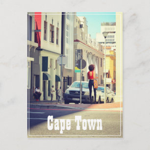 Carte Postale Cape Town South Africa Street View Cityscape