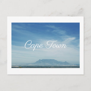 Carte Postale Cape Town Table Mountain ZA Afrique du Sud